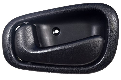 PT Auto Warehouse TO-2543A-LH - Inside Interior Inner Door Handle, Black - Driver Side