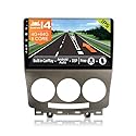 JOYX Android 14 Autoradio Passt für Mazda 5 (2005-2010) - [4G+64G] - Eingebaut DSP/Carplay/Android Auto - LED Rückfahrkamera KOSTENLOS - 2.5D 9 Zoll - Mit Lenkradsteuerung 4G WiFi Bluetooth5.0 DAB