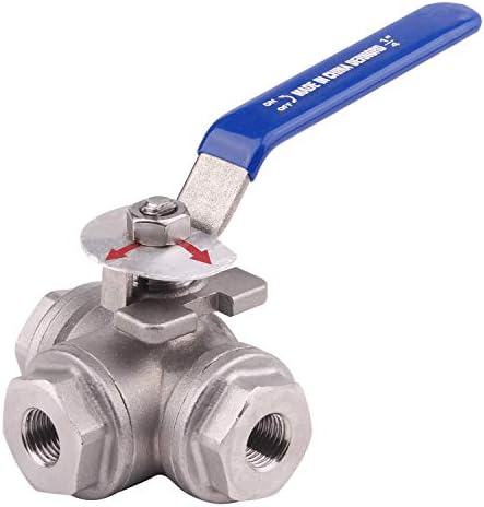 Ball Valve Handle Replacement Ball Valve Lever Handle 2 3 Way L Type Shut Off Ball Valve - View #5