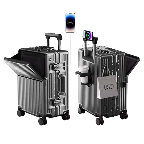 AIWEINY Hard Shell Luggage 20 Inch Travel Suitcase, 22x14x9 Airline Approved with TSA Lock, ABS...