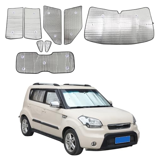 Pare-soleil Kia Soul pliable pour résoudre la surchauffe de l'habitacle en été