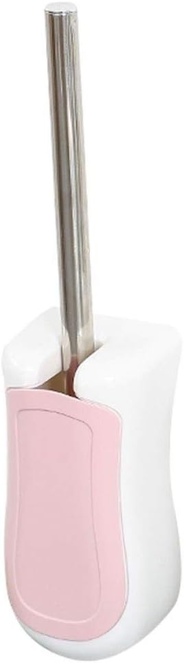 Toilet Brush Holder Toilet Brush Set Bathroom Cleaning Brush Long Handle Wall-Mounted Space Saving Quick Installation Toilet Brushes,Toilet Brush with Holder