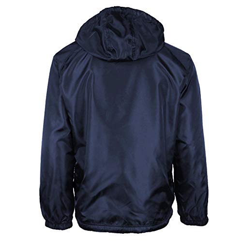 Men’s Nylon Hooded Windbreaker Jacket2
