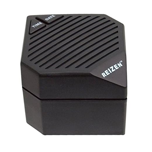 Reizen 3-in-1 Talking Super Cube Clock for The Visually Impaired