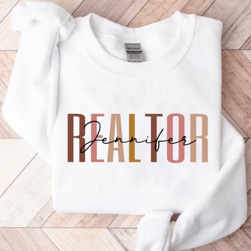 Personalized Realtor Sweatshirt, Housing Consultant Shirt for Women, Realtor Outfit Gift, Housing Market Life Tee3