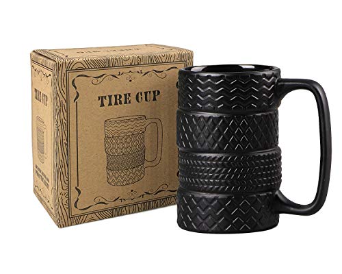 VanEnjoy Tire Shaped Ceramic Mug