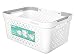 Produktbild Sistema Stack 'n' Nest basket-18.5 Liter, off-white/grau, 40.8 x 28,8 x 18,9 cm