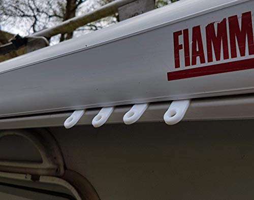 Awning Rail Hook Ring 4 Pack : Motorhome and Caravan Hanger