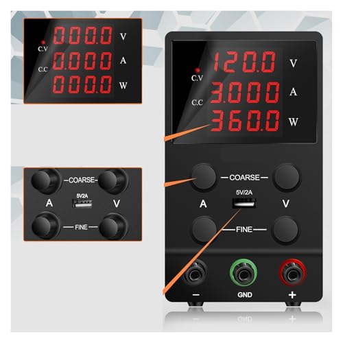 Régulateur de tension variable 30V 5A 10A pour montage électrique