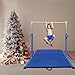GLANT Gymnastic Kip Bar,Horizontal Bar for Kids Girls Junior,3' to 5' Adjustable Height,Home Gym Equipment,Ideal for Indoor and Home Training,1-4 Levels,300lbs Weight Capacity