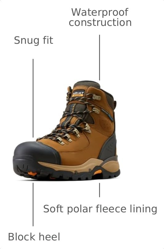 Image of Ariat Men's Endeavor 6 inch Waterproof Work Boot