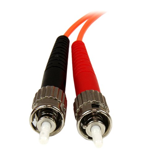 Startech.com 1M Fiber Optic Cable - Multimode Duplex 50/125 - Ofnp Plenum - Lc/St - Om2 - Lc To St Fiber Patch Cable (50Fibplcst1) #TOP4
