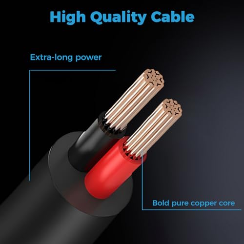 Aukru 5V Netzteil Ladekabel Ladegerät für Babywippe, Babyschaukel, Babyliege Joie Serina