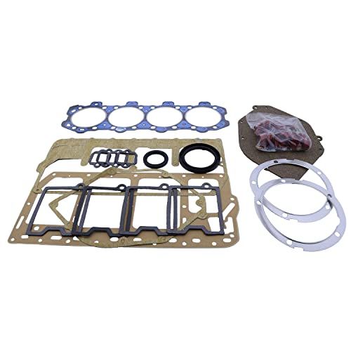 Image of 657-34280 657-34281 Complete Full Gasket Set Compatible with Lister Petter LPW4 LPWS4 LPWT LPW Engine Overhaul Kit