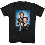 Step Brothers Brennan & Dale Sweater Vest Photo Adult Black Short Sleeve T Shirt Graphic Tees