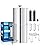 IceJoy 8-Stage Gravity Water Filtration System 3.0 Gallon - 304 Stainless Steel Countertop System with 4 Filters and Stand, Reduce 99.9% Chlorine, NSF/ANSI 42 Certification