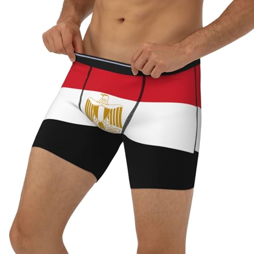 Egyptian flag Printed men's breathable boxer briefs - multiple, perfect to show your figure3
