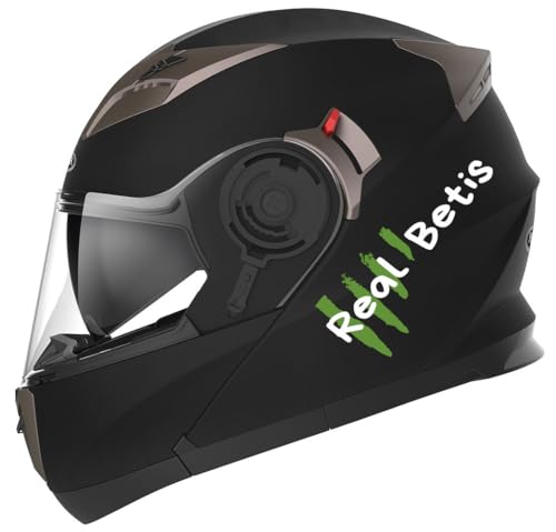 Pegatina Logotipo Real Betis (Blanco - White) 15x6 cm (Blanco -