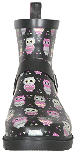 Capelli New York Ladies Short Sporty Rubber Rain Boot4