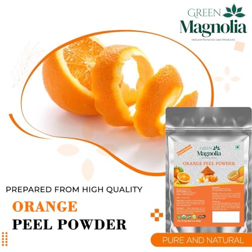 Image of Orange Peel Powder for Face & Skin Care Natural Dried Orange Peel Powder Chemical Free Herbal Face Pack & Scrub Helps in Tan Removal (50gm)