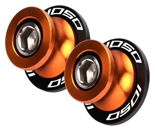 MotorradSchwingenSpulenSchieberStänderSchrauben Für 1050 Adventure 2015-2017 Hochleistungs-Heck-Schwingenschutz Zubehör M10 Motorrad-Schwingengleiter(Aa-3)