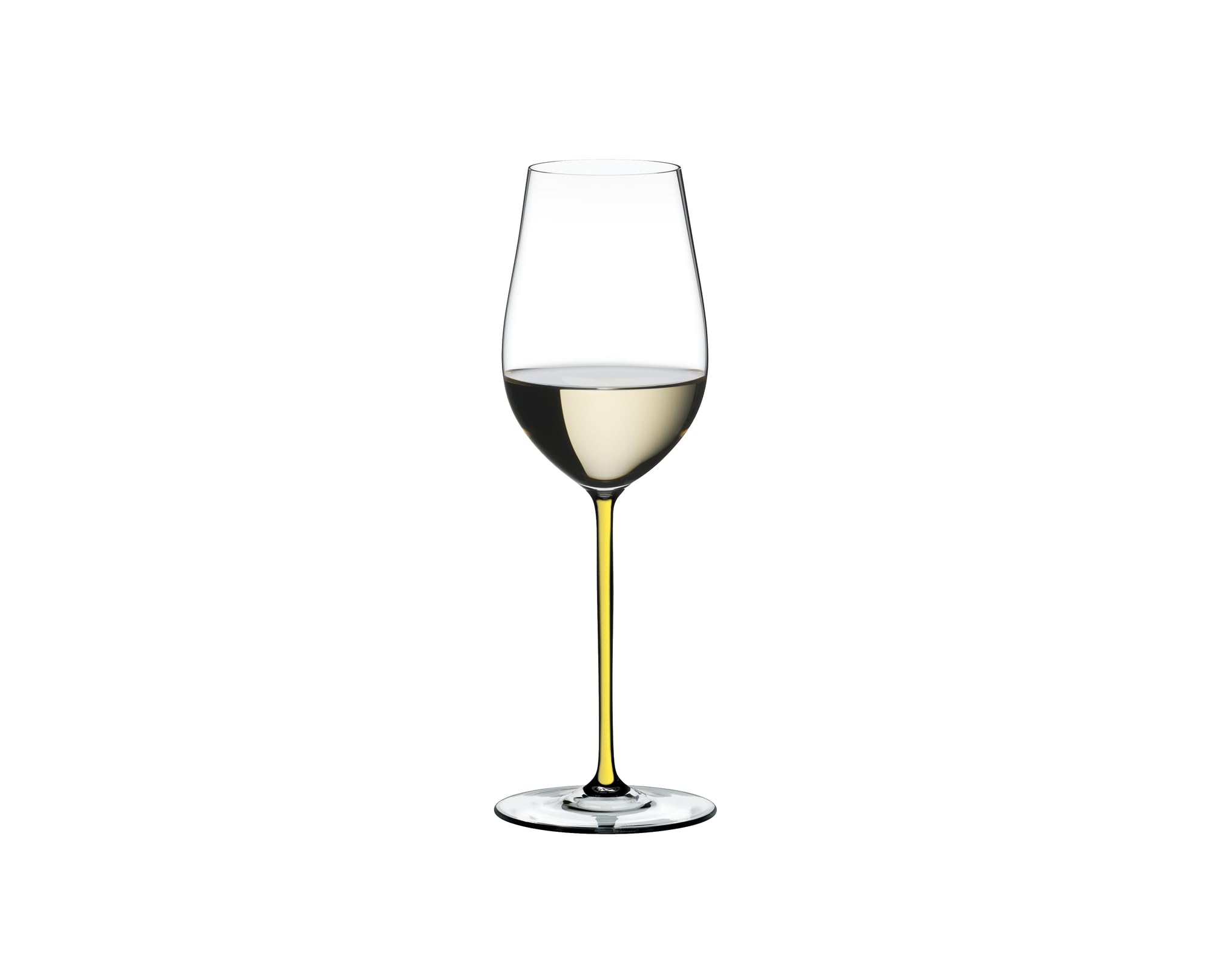 RIEDEL FATTO A MANO BY Riesling/Zinfandel - Gelb - Einzelpackung, Weinglas, Kristallglas, Spülmaschinenfest - 4900/15Y