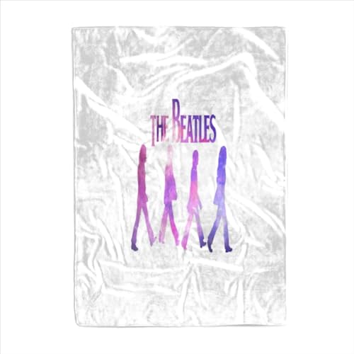 Couverture Polaire Super Douce The Beatles-Couverture Polaire Automne/Hiver Confortable en Peluche-Couverture Douce et Moelleuse-Décoration de canapé 127x152cm - Les Beatles, Paul McCartney, John Lennon, RIngo Starr, George Harrison Couverture Polaire Super Douce The Beatles-Couverture Polaire Automne/Hiver Confortable en Peluche-Couverture Douce et Moelleuse-Décoration de canapé 127x152cm – Image 8