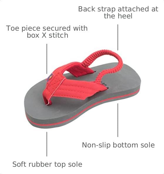 Image of Rainbow Sandals Kid's Grombow's Soft Top Rubber w /Neoprene Strap and Backstrap