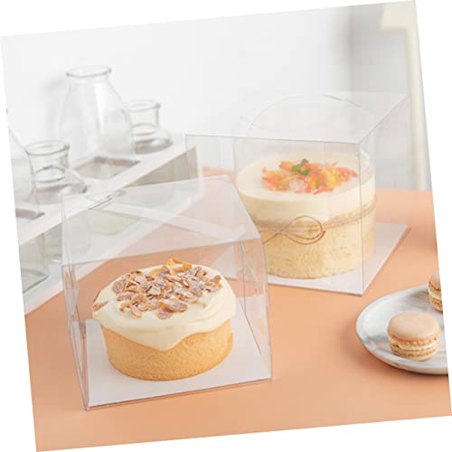 ノーブランド ケーキケース 10個セット