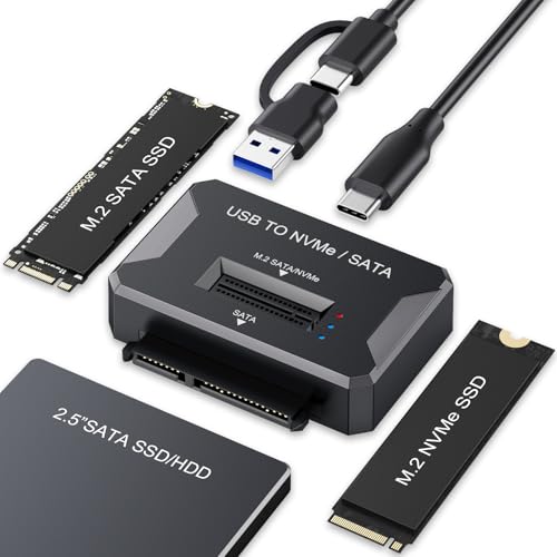 YINNCEEN M.2 NVMe SATA SSD Adapter on Amazon