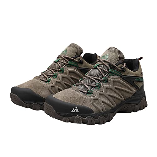 ailishabroy Lightweight, Comfortable and Breathable Sports Shoes Khaki