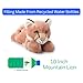 The Petting Zoo Mountain Lion Stuffed Animal Plushie, Gifts for Kids, Earth Keeperz Wildlife Animals, Zoologee Brown Cougar Plush Toy, 10 inches