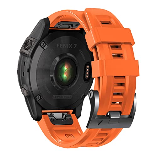 Bracelet de montre en silicone 22mm 26mm pour Garmin Fenix 6 7 et Pro