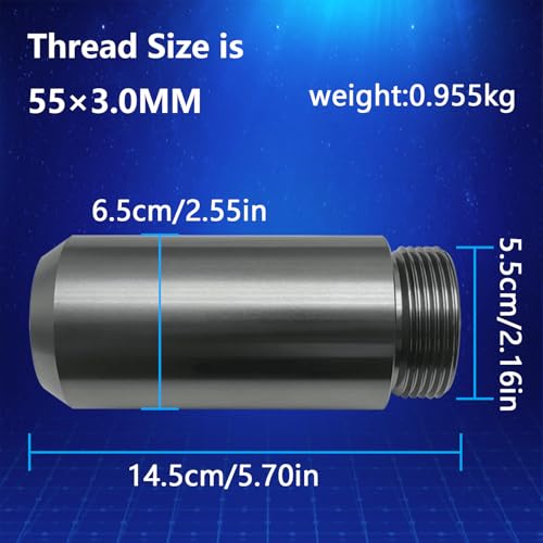 Image of ZKTOOL Center Lock Wheel Alignment Tool for Porsche 911 997 992 718 & Lamborghini STO, Thread Size is 55x3.0MM