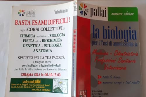 La biologia per i test di ammissione a Medicina O