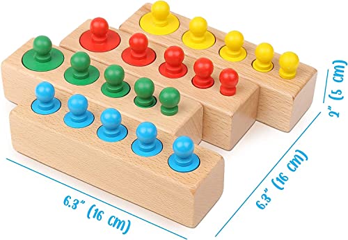 Image of HAPPY HUES Sorting & Stacking Toy- Skills Enhancement Motor Skill Toys for Toddlers /Kid -Magnetic- Capture The Worms Toys | Early Educational-Montessori Toy (Multicolor Socket)