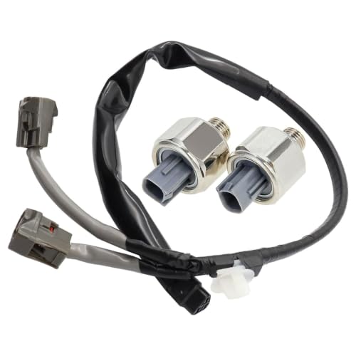 FZJDSD 2pcs Engine Knock Sensor with Harness 8221934010 Compatible with Toyota 4runner 1995-2002 T100 1995-1998 Tacoma 1995-2004 Tundra 2000 2001 2002 3.4L V6 Replace 82219-34010