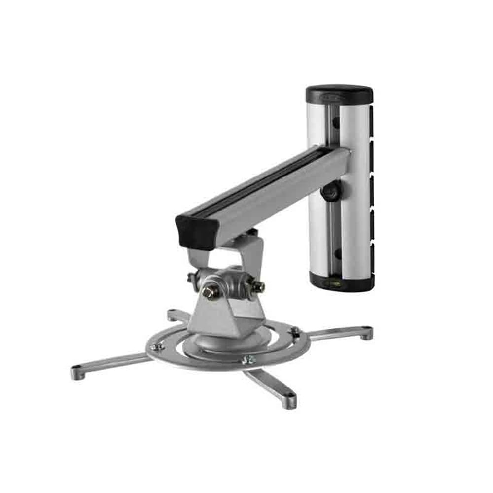 Shihan-2015 Projector Stand Aluminum Alloy 360 Degree Projector Wall Mount Full Motion Retractable Universal Hanger Bracket Office(Silver)