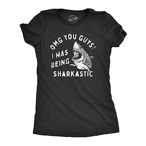 T-shirt humour femme Sharkastic pour vos sorties décontractées d'été