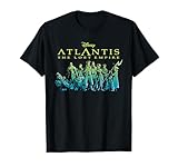 Disney Atlantis The Lost Empire Characters Gradient T-Shirt