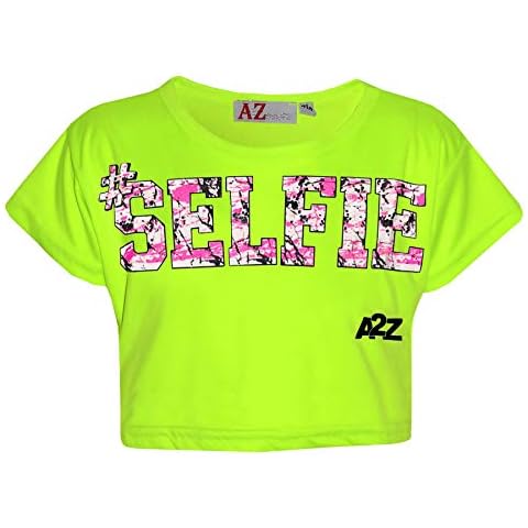 A2Z 4 Kids Trendy Crop Top for Girls Cover