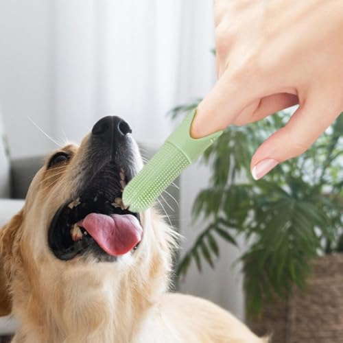 Enakshi-Dog-Finger-Toothbrush-360-Cleaning-for-Cat-Small-Dogs-Medium-and-Large-Dogs-GreenPet-Supplies-Dog-Supplies-Health-Care-Oral-Hygiene