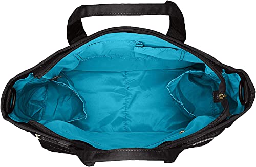 Anello Grande GUH2316Z 2-Way Tote Bag, A4, Water Repellent, Lightweight, 10 Pockets, 2-Way SPS, Black