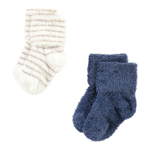 Image of Hudson Baby Baby 8-pack Cotton Rich Newborn and Terry Socks