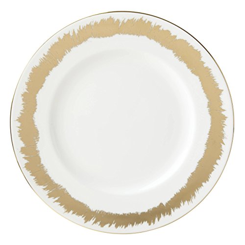 Lenox Prato de jantar radiante casual, 600 g, metálico