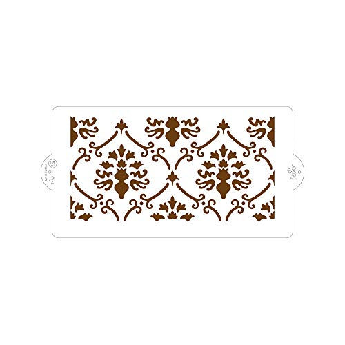 DECORA 9271003 Stencil Baroque 15x30cm, Transparent, 32.5 x 16 x 0.3 cm - Image 2