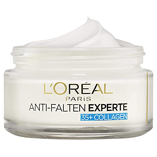 L'Oréal Paris Feuchtigkeitspflege für das Gesicht, Pflegende Anti-Aging Creme mit Kollagen Biosphären, Mildert Fältchen… - Image 6