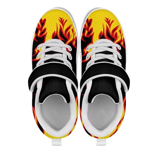 Howilath Sneakers for Boys Single Buckle Running Shoes Athletic Sneaker with Non-Slip Sole3