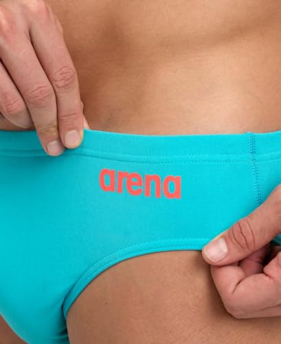 Image of Arena Men's Team Solid Swim Brief MaxLife Athletic Swimwear Professional Swimsuit Bathing Suit