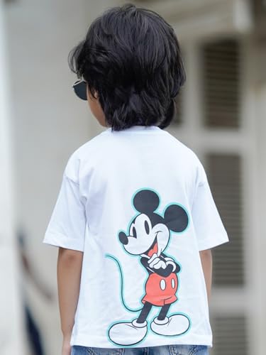 Image of Nap Chief Kids Printed Cotton T-Shirts - Official Cartoon Character Casual Wear T-Shirts for Boys & Girls